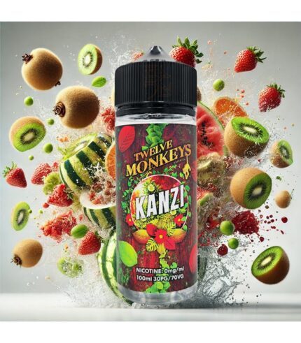 E-liquide Kanzi - Twelve Monkeys | Pastèque Fraise Kiwi