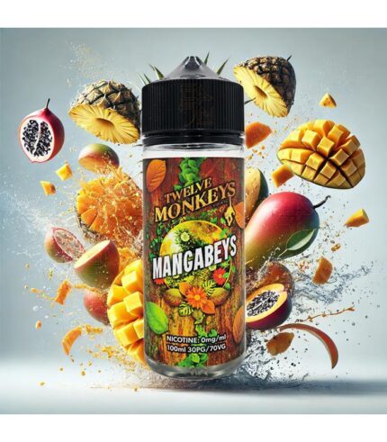 E-liquide Mangabeys - Twelve Monkeys | Ananas Mangue Goyave