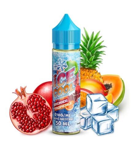 Ice Cool Grenade Tropicale – E-liquide Frais & Exotique 50 ml