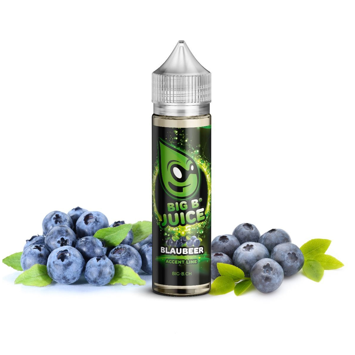 Big B Juice Accent Line Blueberry - E-Liquide Myrtille 50ml 70/30 – Image 1