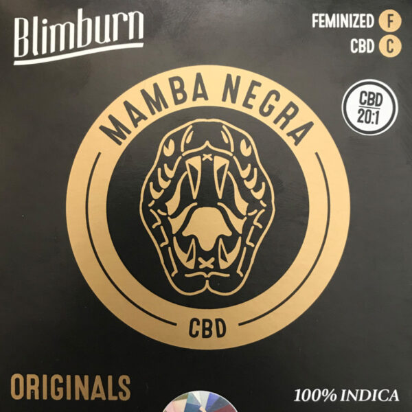 BlimBurn Mamba Negra CBD 20:1 pack 9 graines
