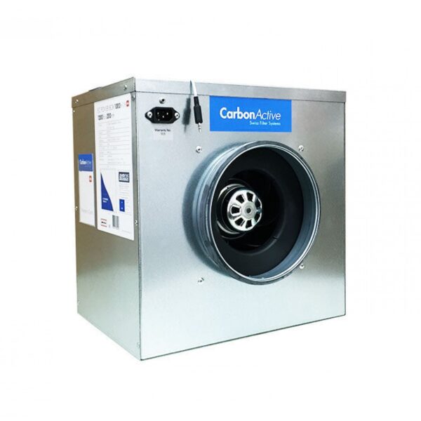 CarbonActive EC Silentbox 280 m³/h 125mm extracteur silencieux