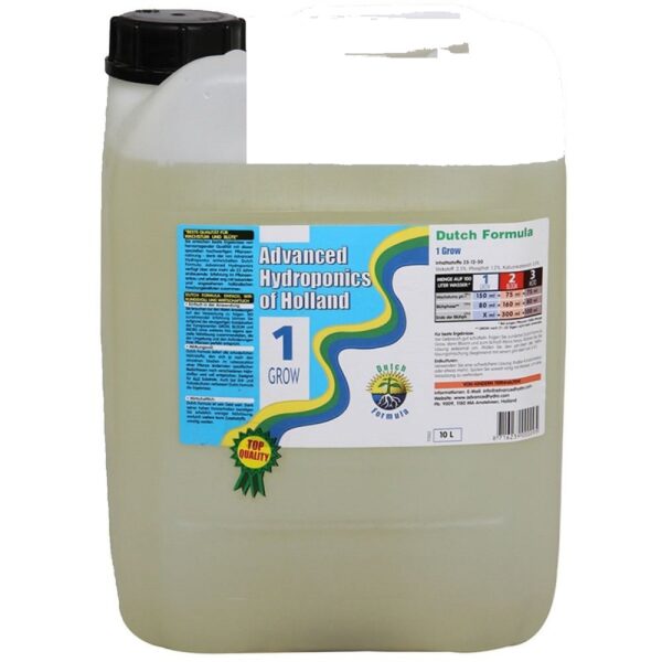 Advanced Hydroponics Dutch Formula Grow - Engrais Croissance 10L