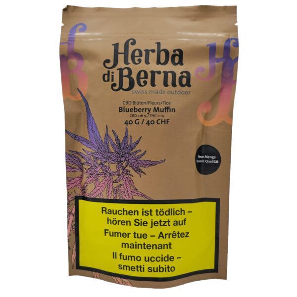Herba di Berna Blueberry Muffin CBD 40g