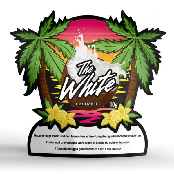 Cannabees The White CBD 10g — Fleur Indoor Blanche et Résineuse – Image 1