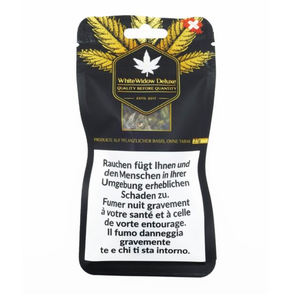 CBDeluxe White Widow Deluxe CBD 2.5g Indoor
