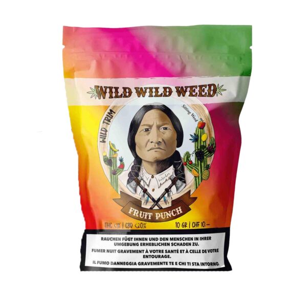 Wild Wild Weed Fruit Punch Wild Trim CBD 10g