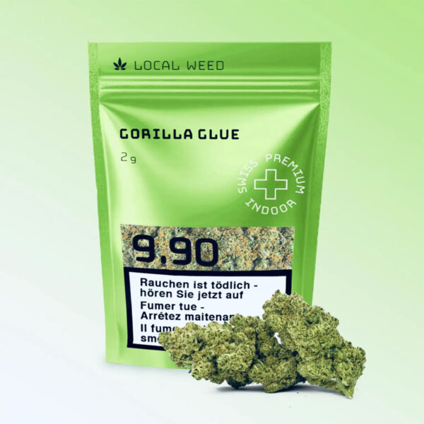Lokal Weed Gorilla Glue CBD Indoor 2g