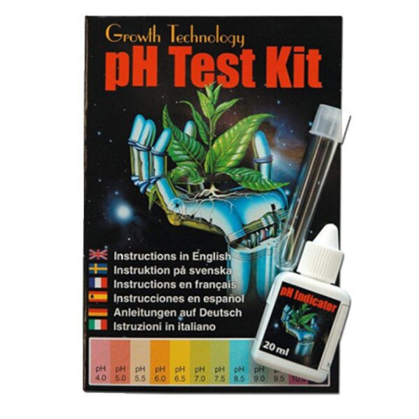 Growth Technology pH Test Kit 400 tests