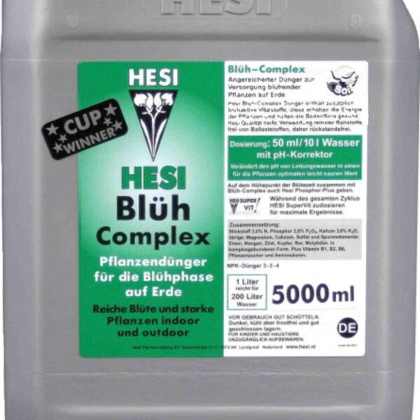 Hesi Blüh Complex - Engrais Floraison Terre 5L
