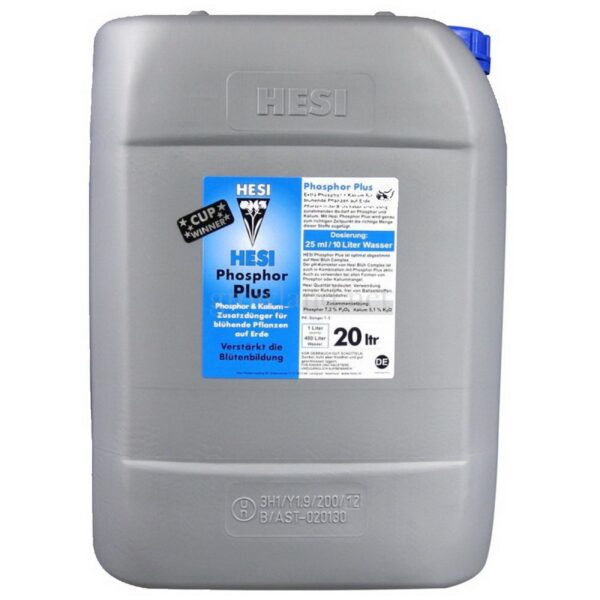 Hesi Phosphore Plus - Additif Floraison Terre 20L