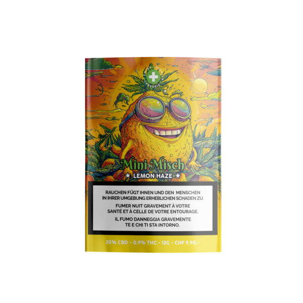 High Level Genetics Lemon Haze Mini Misch CBD 12g