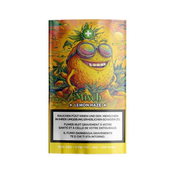 High Level Genetics Lemon Haze Misch CBD 25g