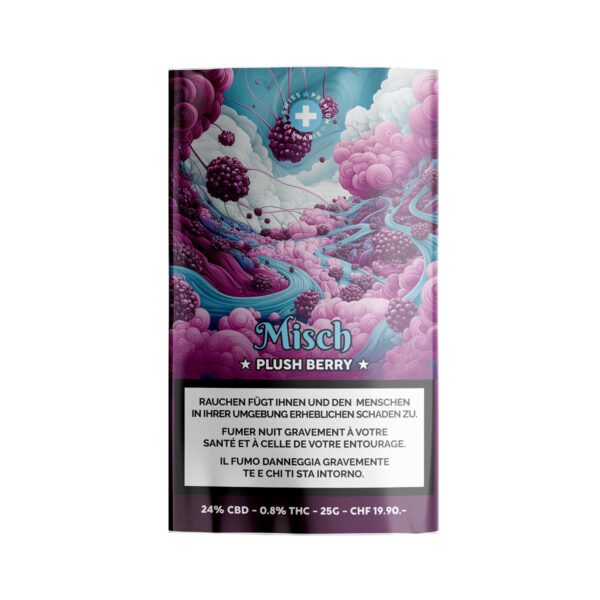 High Level Genetics Plush Berry Misch CBD 25g