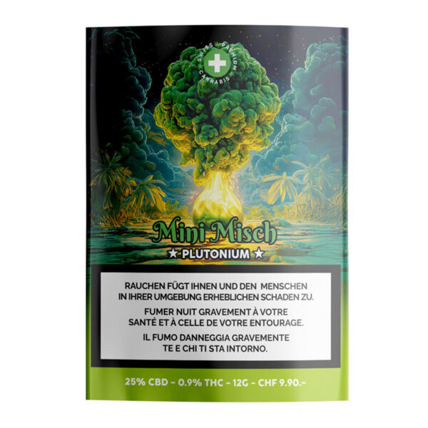 High Level Genetics Plutonium Mini Misch CBD 12g