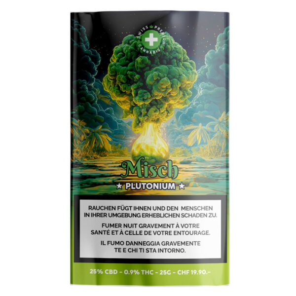 High Level Genetics Plutonium Misch CBD 25g