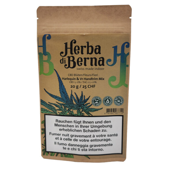 Herba di Berna HQ V1 Handtrim Mix CBD 20g
