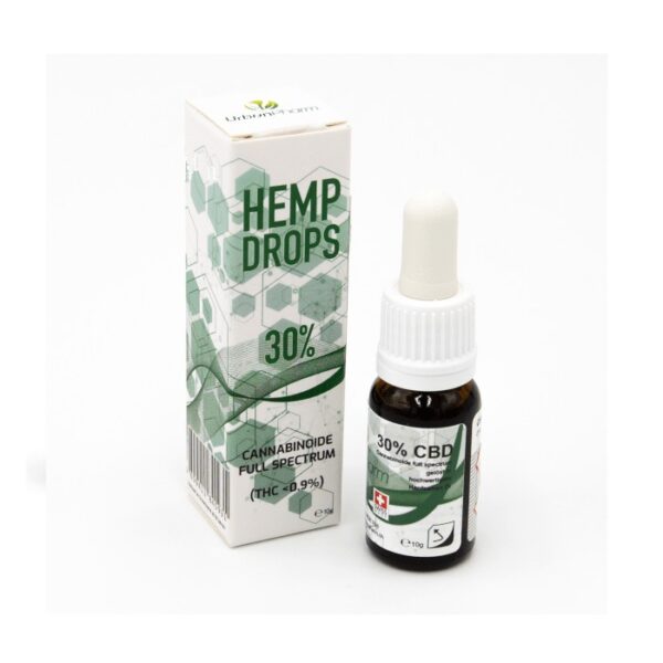 Huile de CBD - Urban Pharm Hemp Drops 30% – Image 1