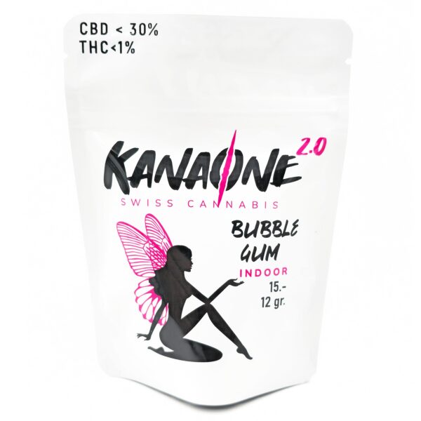 KanaOne 2.0 Bubble Gum Indoor CBD 12g — Fleur Chewing-Gum Suisse – Image 1