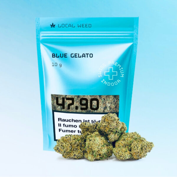 Lokal Weed Blue Gelato CBD Indoor 10g