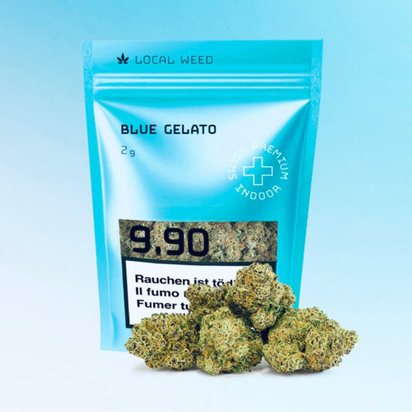Lokal Weed Blue Gelato CBD Indoor 2g