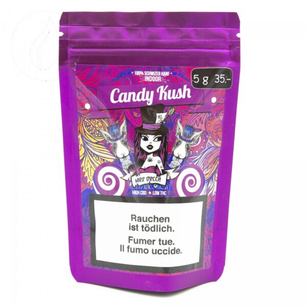 MRS. Green Candy Kush CBD 5g — Fleur Indoor Sucrée et Crémeuse – Image 1