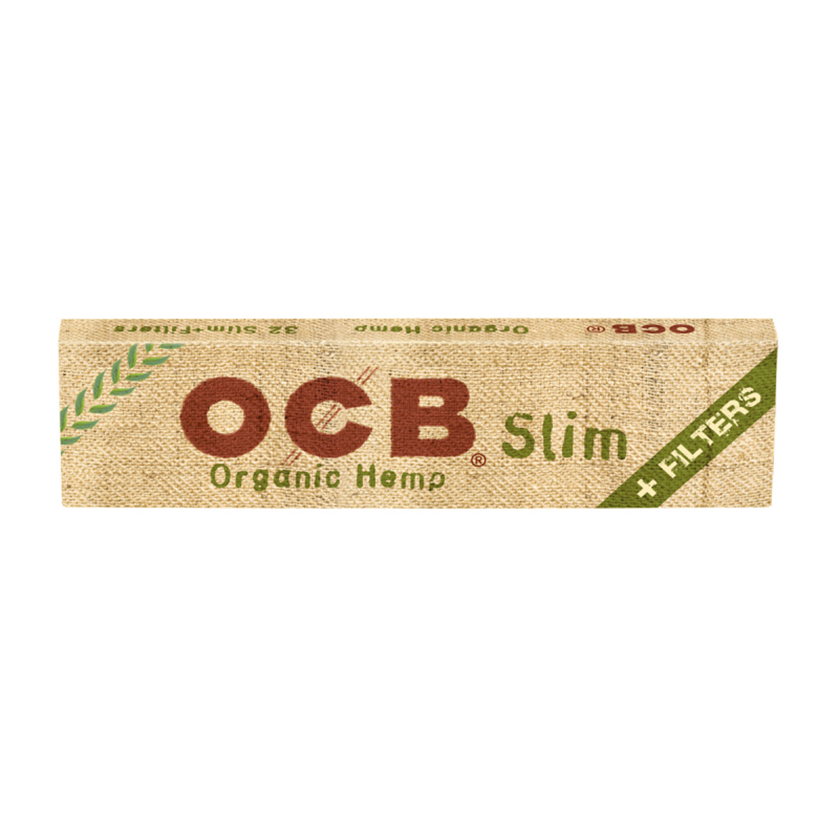 OCB Organic Hemp Bio Slim Papers + Filtres – Image 1