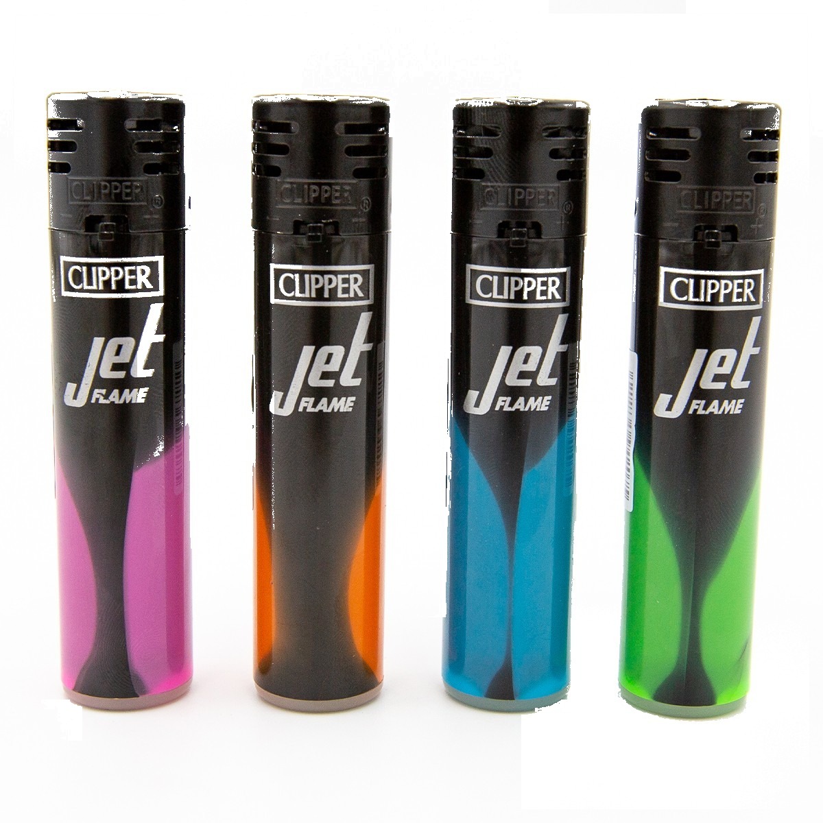p-25898-26560-v7 Briquet Clipper Nebula Jet Flame (coloris assorti) — Rechargeable butane – Image 1