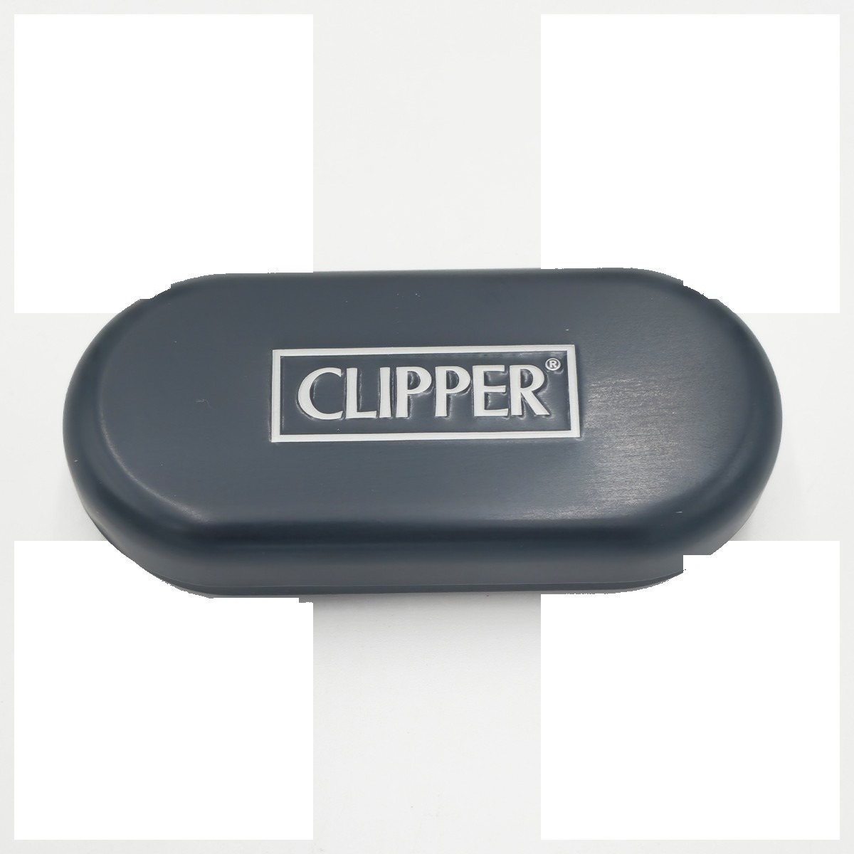 p-26136-26151-v7 Étui métal pour briquet Clipper — Noir (briquet non inclus) – Image 1