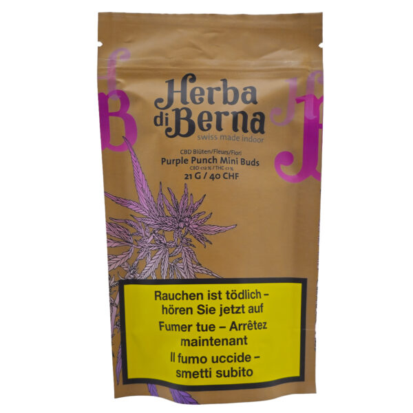 Herba di Berna Purple Punch Mini Buds CBD 21g