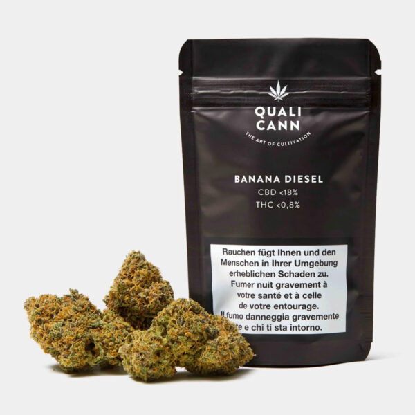 Qualicann Banana Diesel Indoor CBD 2g