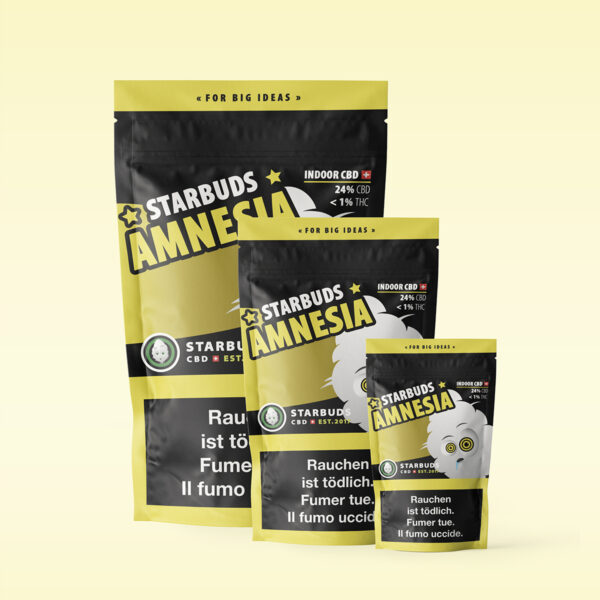 Starbuds Amnesia Indoor CBD 3g