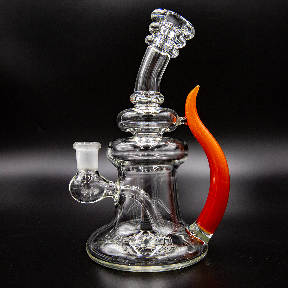 Badabing Verre Badabang Orange Horn 14mm – Image 1
