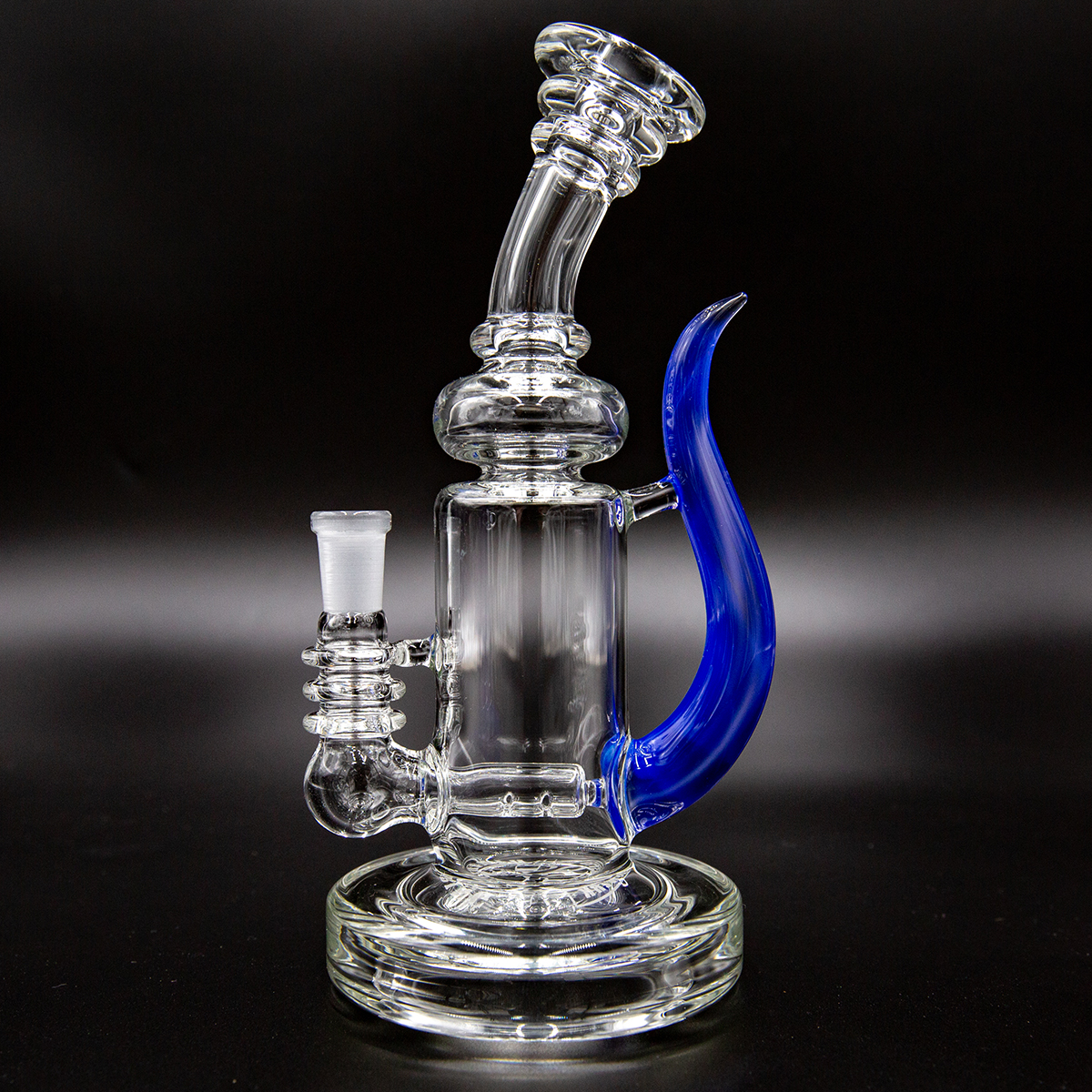 Badabing Verre Badabull Blue Horn 10mm – Image 1