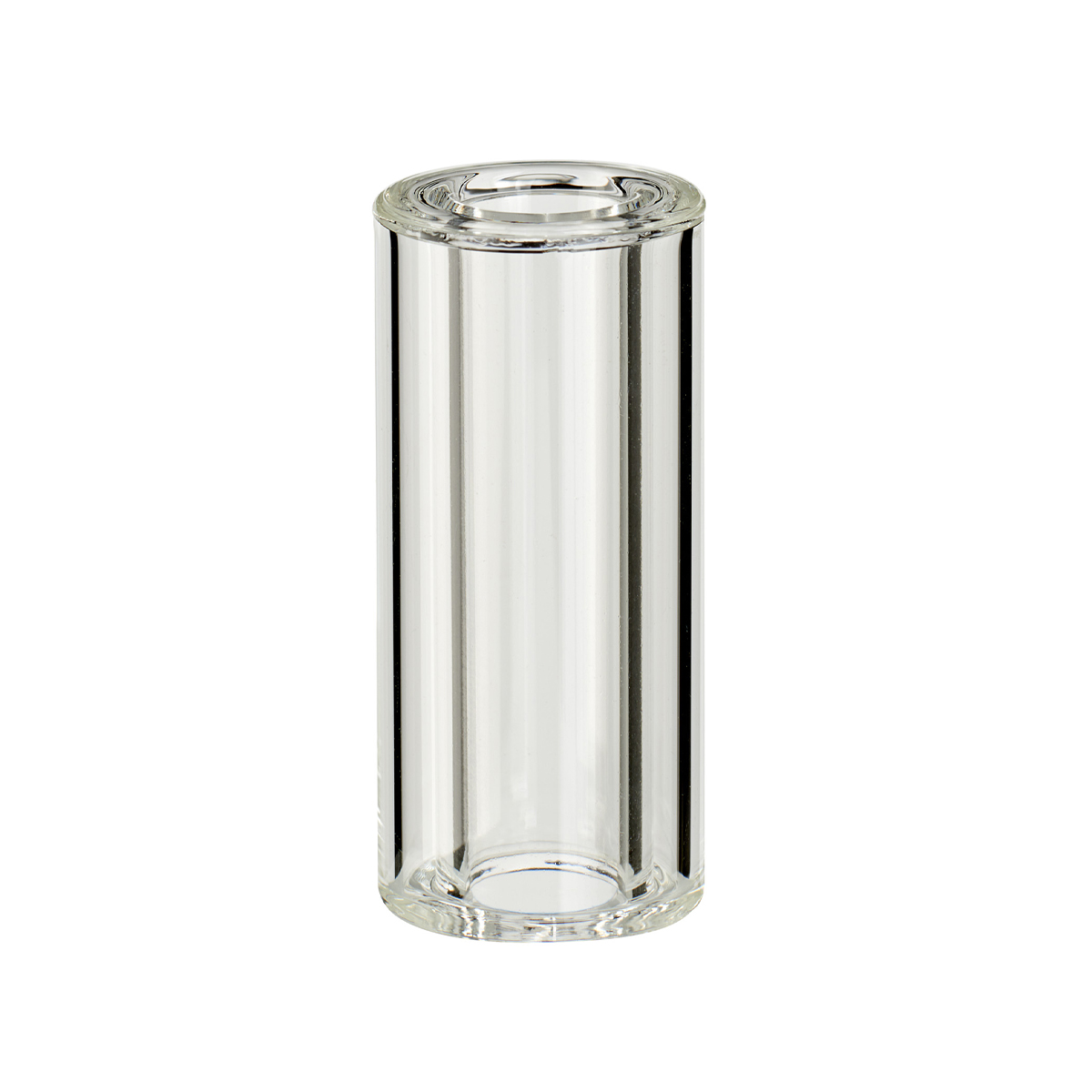 Norddampf Relict Vaporizer Glass Mouthpiece Double Layer 27mm Clear – Image 1